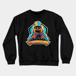 Gamer 4 Life Crewneck Sweatshirt